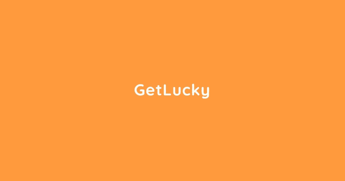 GetLucky - Få en velkomstbonus op til 500 kr.