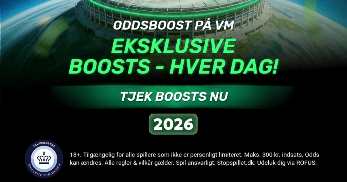 VM Nedtællingskalender: Betinia & CampoBet booster VM-odds hver dag frem mod slutrunden