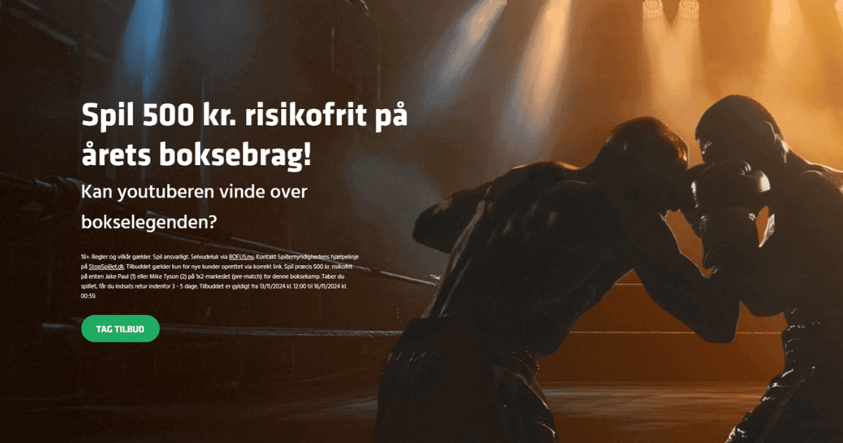 Spil 500 kr. risikofrit på årets boksekamp