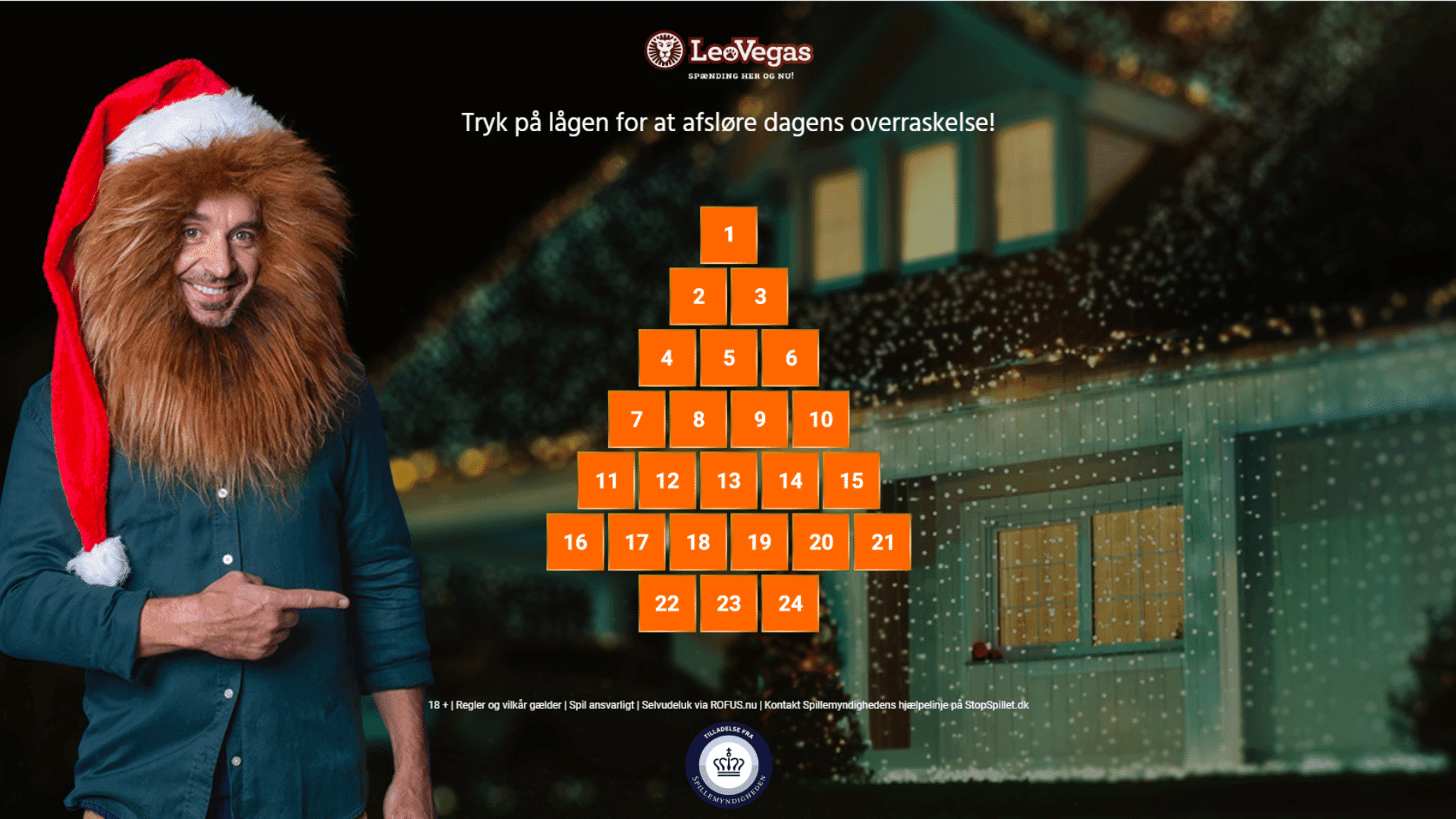 LeoVegas Julekalender 2025