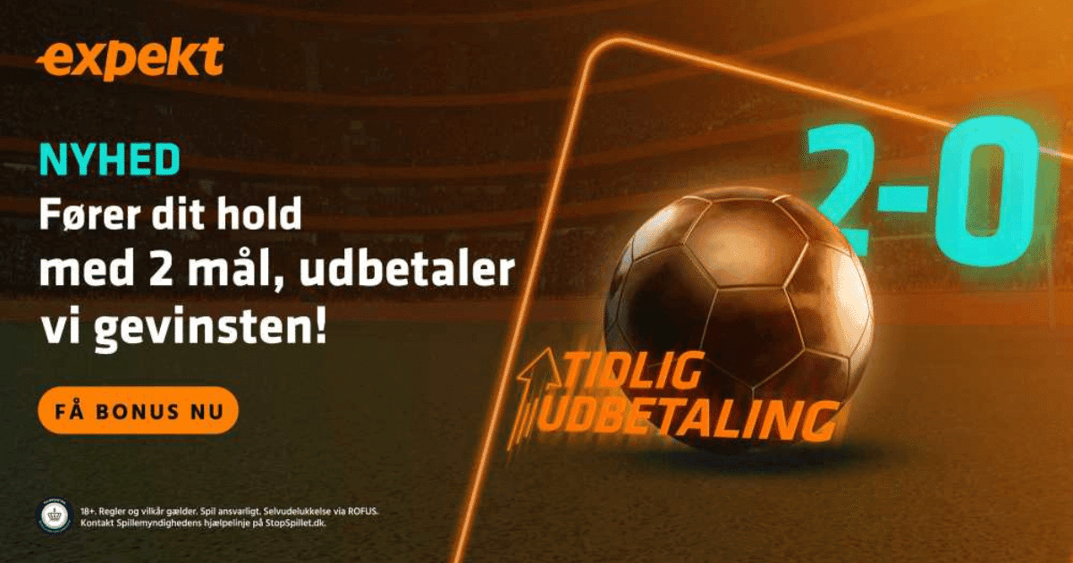 Tidlig udbetaling hos Expekt